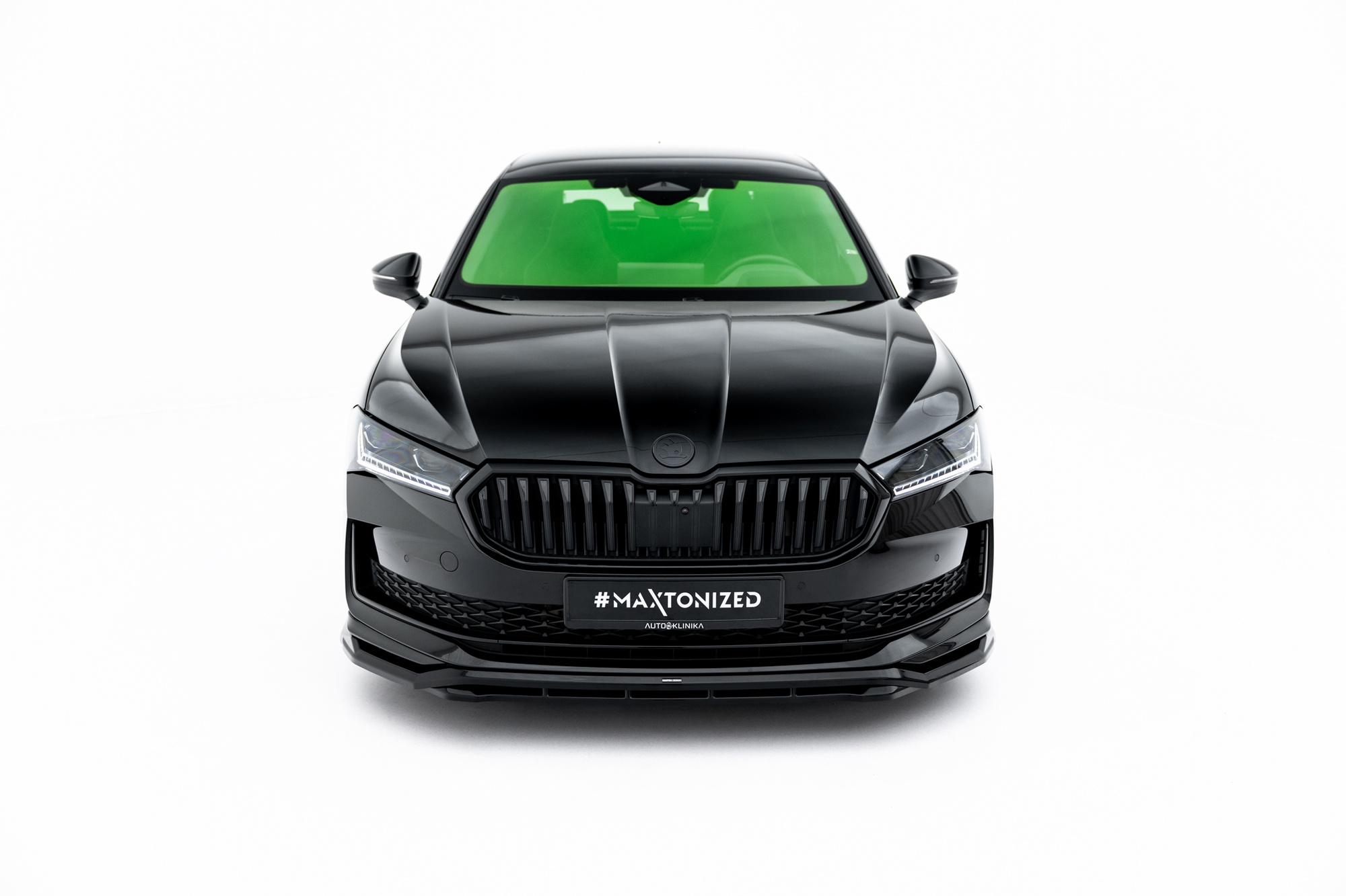 Voorspoiler Skoda Superb Sportline Mk4 V.1 – Skoda Superb Sportline 2024