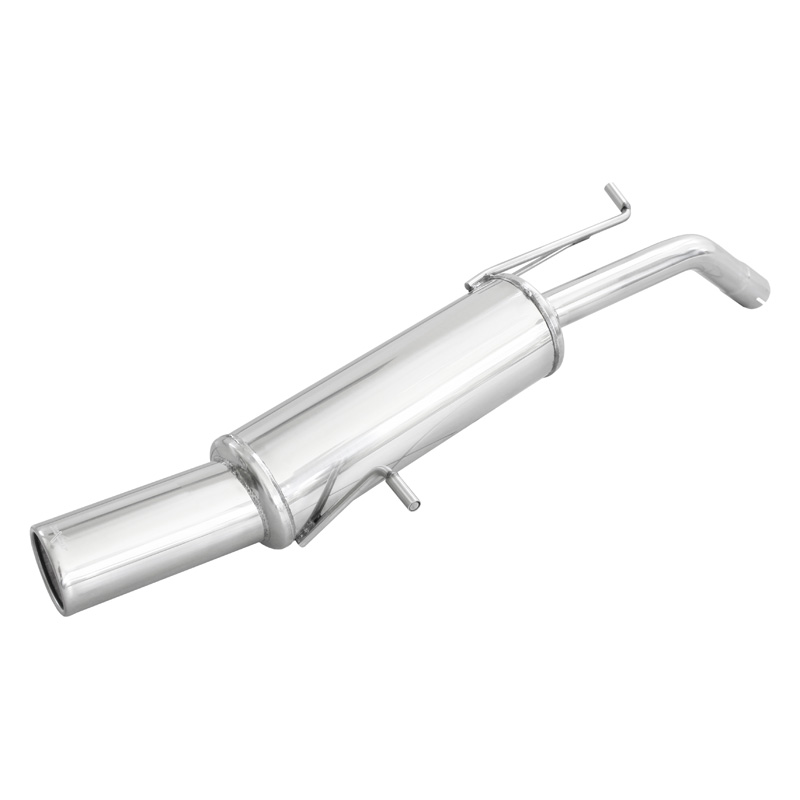100% RVS Sportuitlaat  Peugeot 207 1.6 16v HDi (110pk) 2006- 102mm