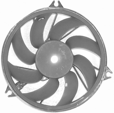 Radiator FAN Peugeot 206 98-02 +AC