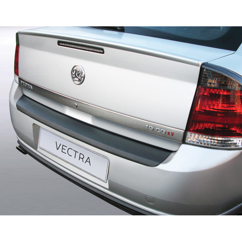 ABS Achterbumper beschermlijst  Opel Vectra C 4/5 deurs 2005-2008 excl. Wagon Zwart