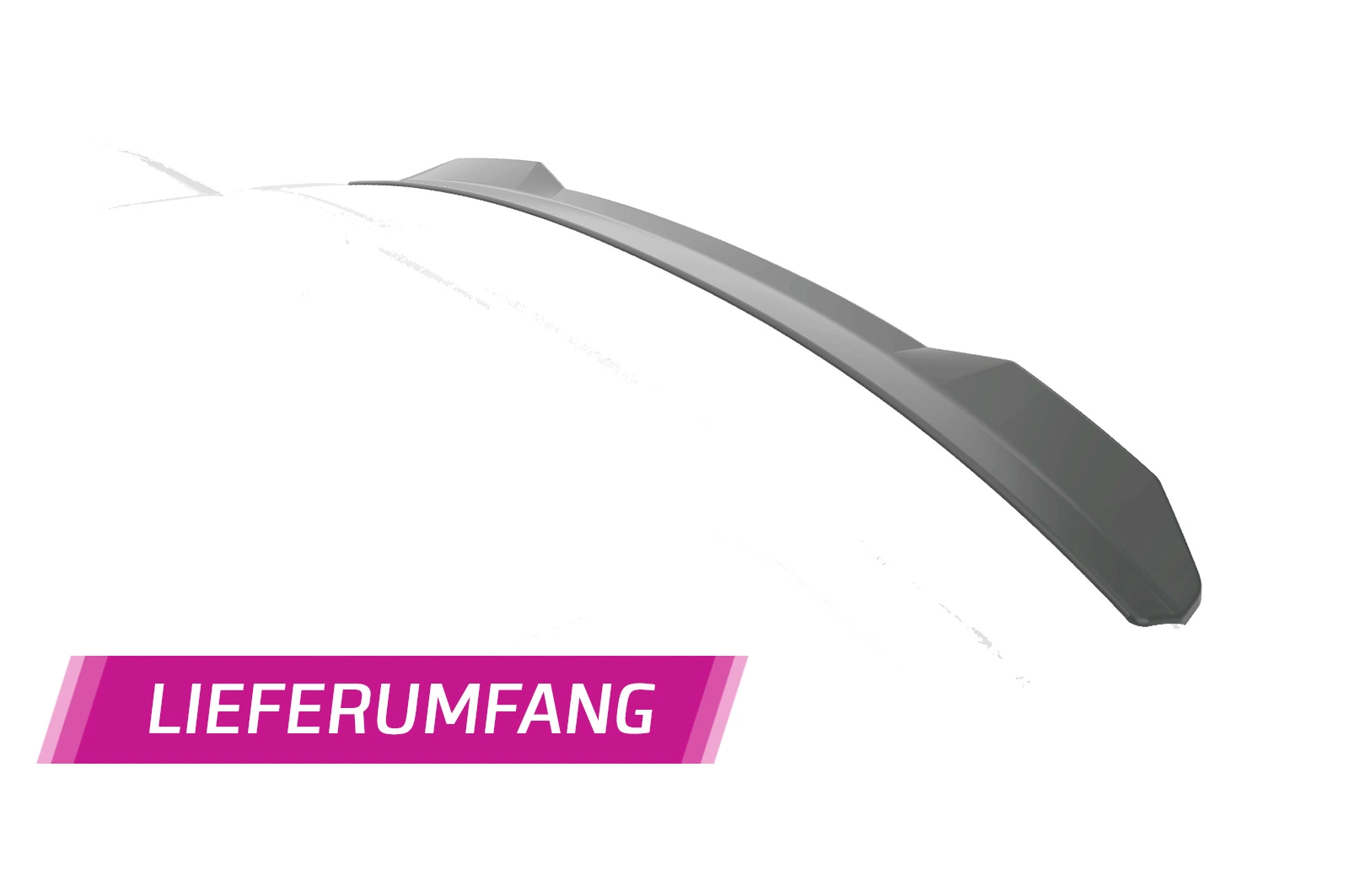 Achterspoiler Dacia Duster (1e Gen) Glans Zwart van CSR Automotive (2010-2018)