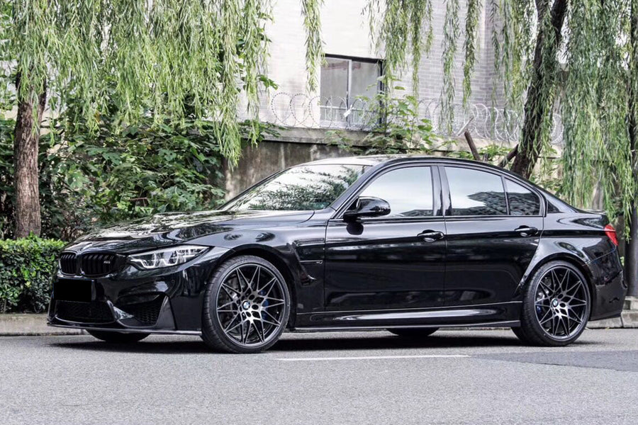 BMW M3 F80 VA Style Carbon Fiber Side Skirts 2014-2020
