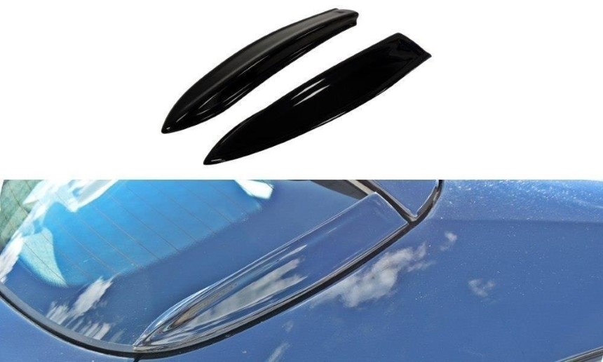 Achterzijde uitbreiding Opel Astra H OPC/VXR Maxton Design glans zwart