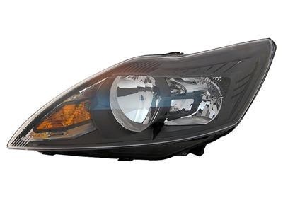 koplamp, H1+H7, elektr verstelb, incl stelmotortje, zwart, links