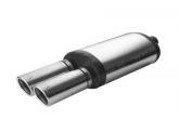 Sport-Eindemper 2x70mm Universeel RVS Ulter-Sport