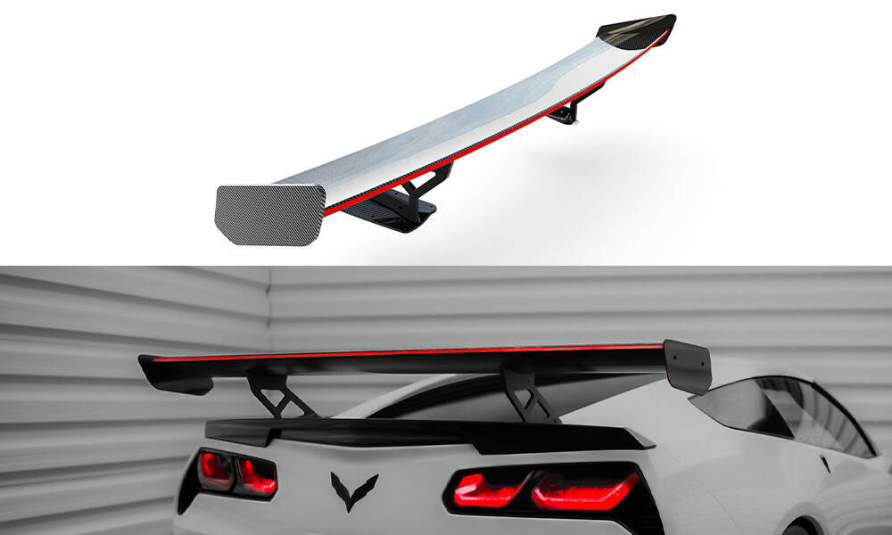 Carbon Spoiler + LED Chevrolet Corvette Stingray / Grand Sport C7