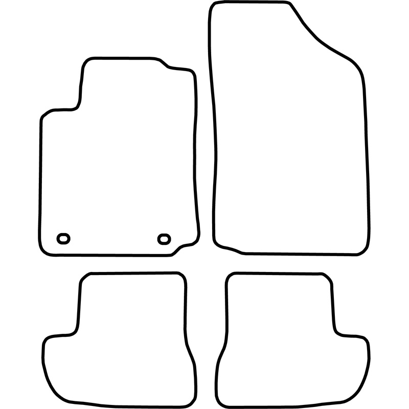 Automatten Citroen C2 03-