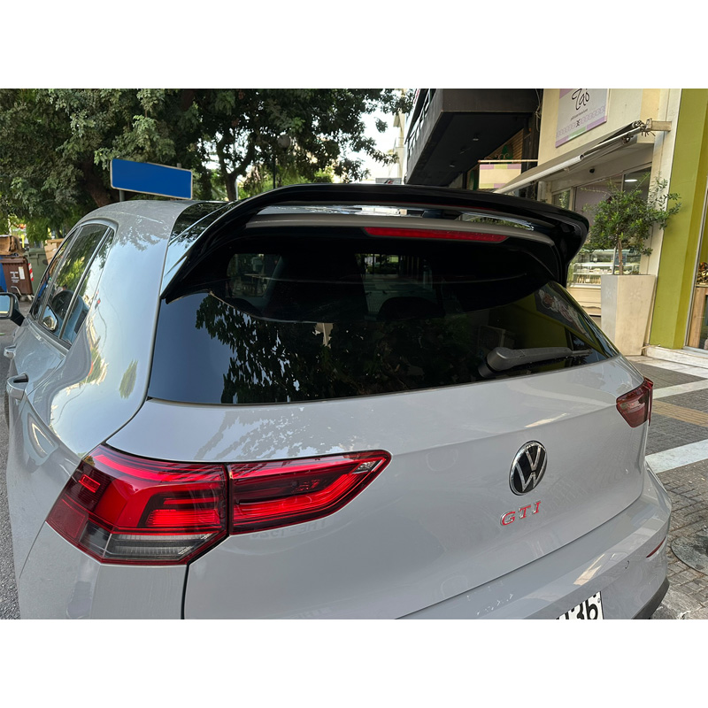 Motordrome Dakspoiler  Volkswagen Golf VIII GTI / R / R-Line 2020-2024 & Facelift 2024- (PU)