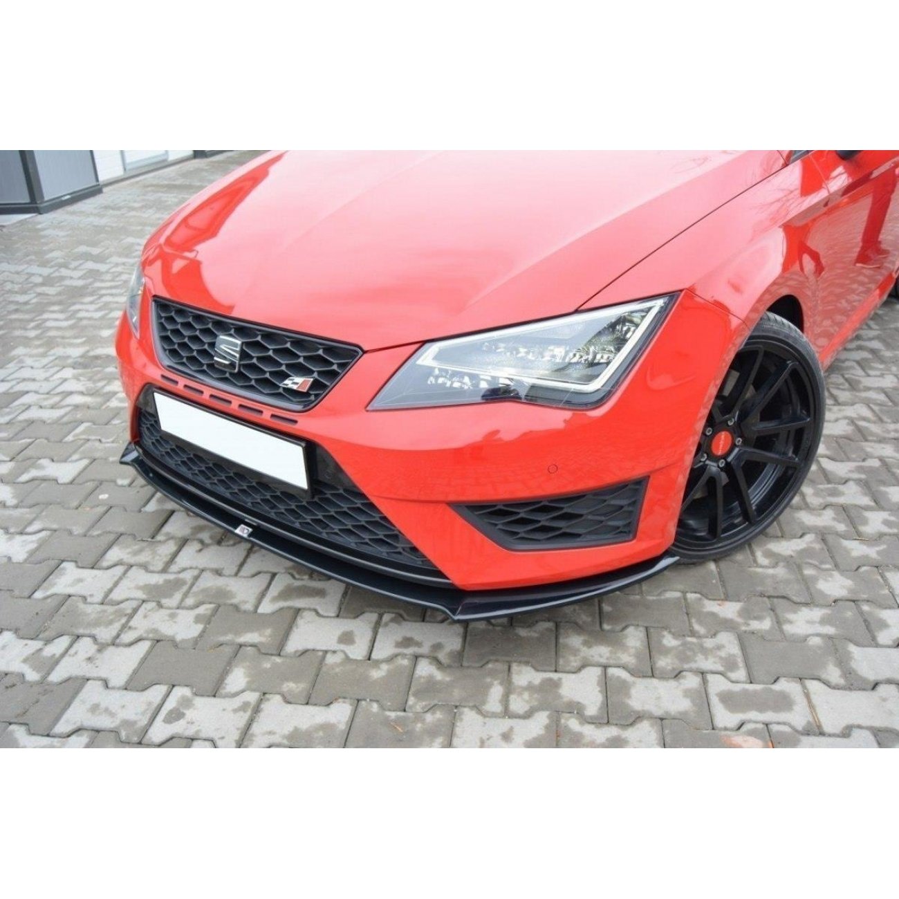 Voorspoiler Seat Leon 3 Cupra/FR Carbon Look