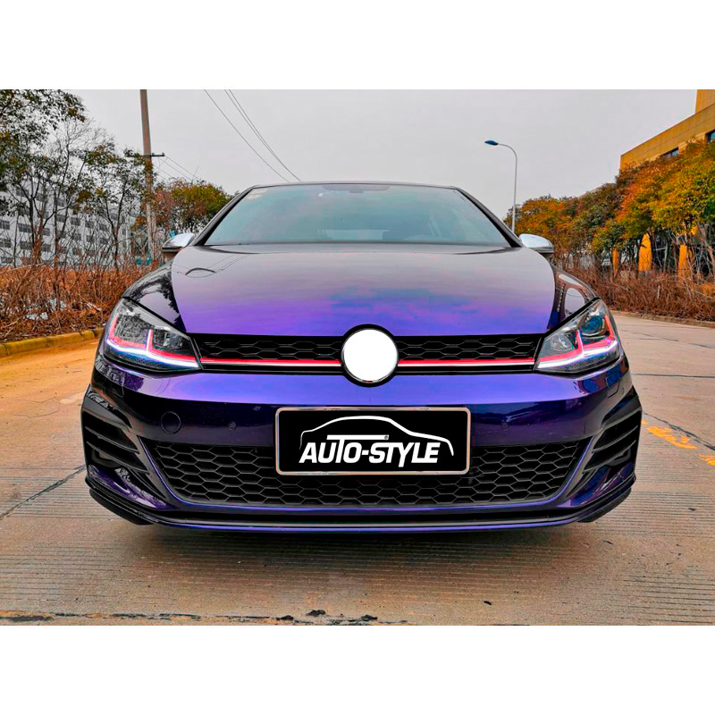 Voorbumper  Volkswagen Golf VII Facelift 2017- 'GTi-Look' incl. Grills & Mistlampen (PP)