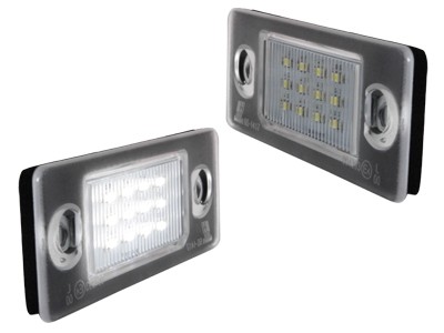 Led Licenceplateplaat lightning Skoda Fabia 1999-2007