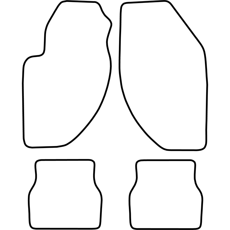 Automatten Alfa Romeo 166 98-00