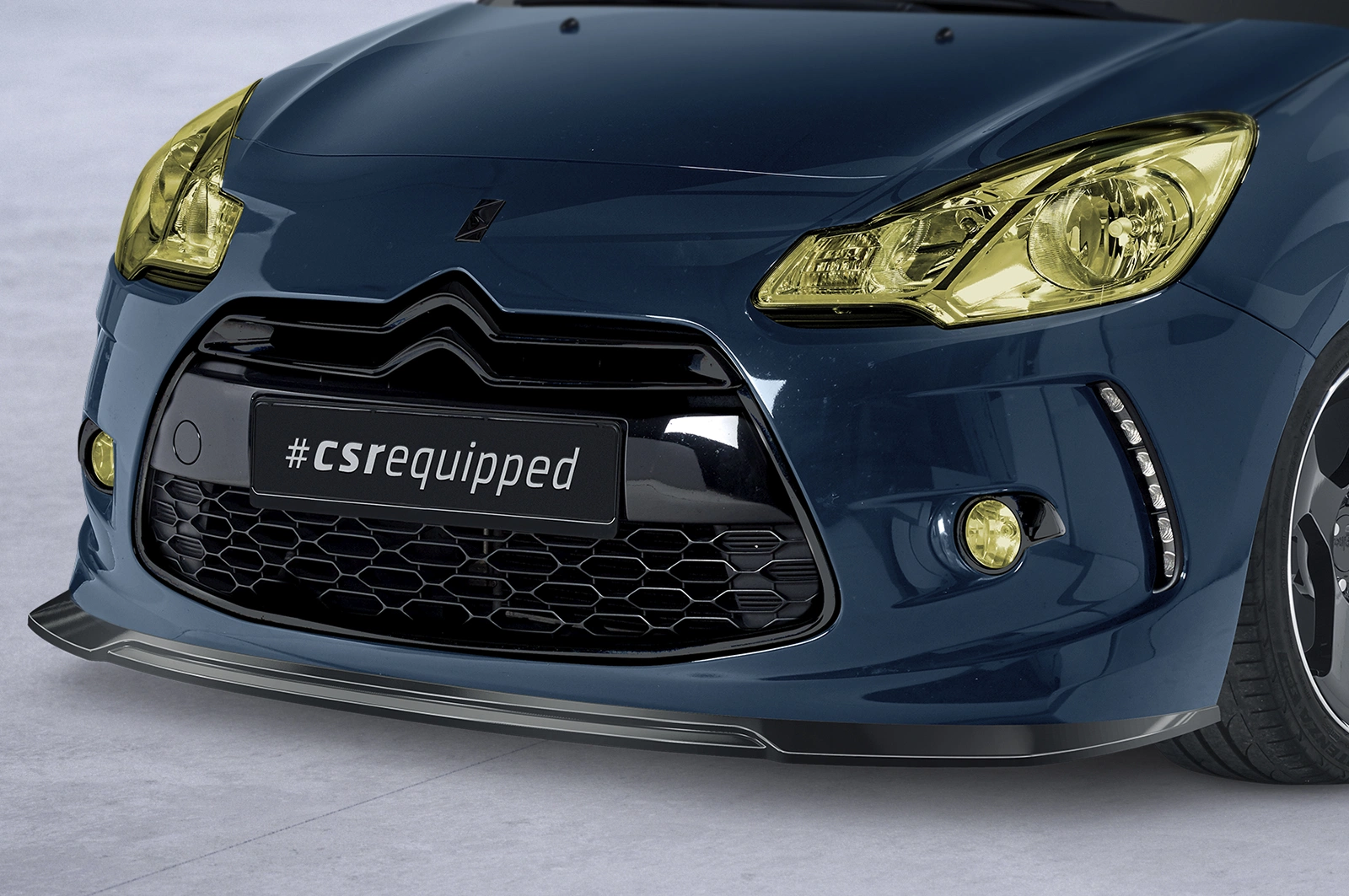 Voorspoiler Citroën DS3 Glans Zwart – CSR Automotive