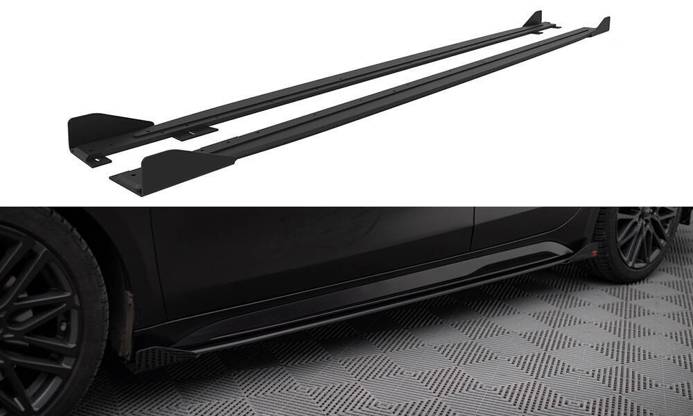 Zijskirts met Canards Kia Proceed GT FL Maxton Street Pro