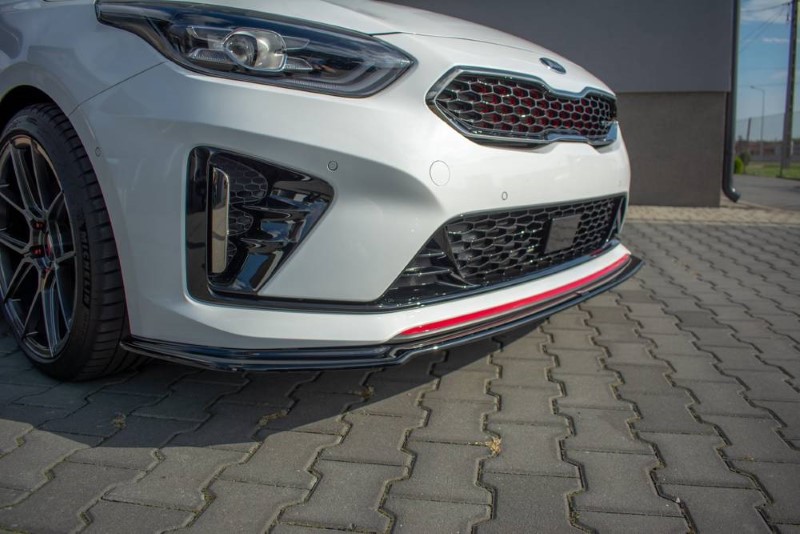 Voorspoiler Kia ProCeed GT Mk 3 V.1 Glanzend Zwart