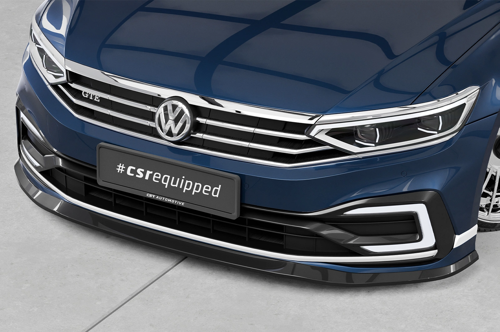 Voorspoiler VW Passat B8 Typ 3G GTE R-Line facelift 7/2019-2024