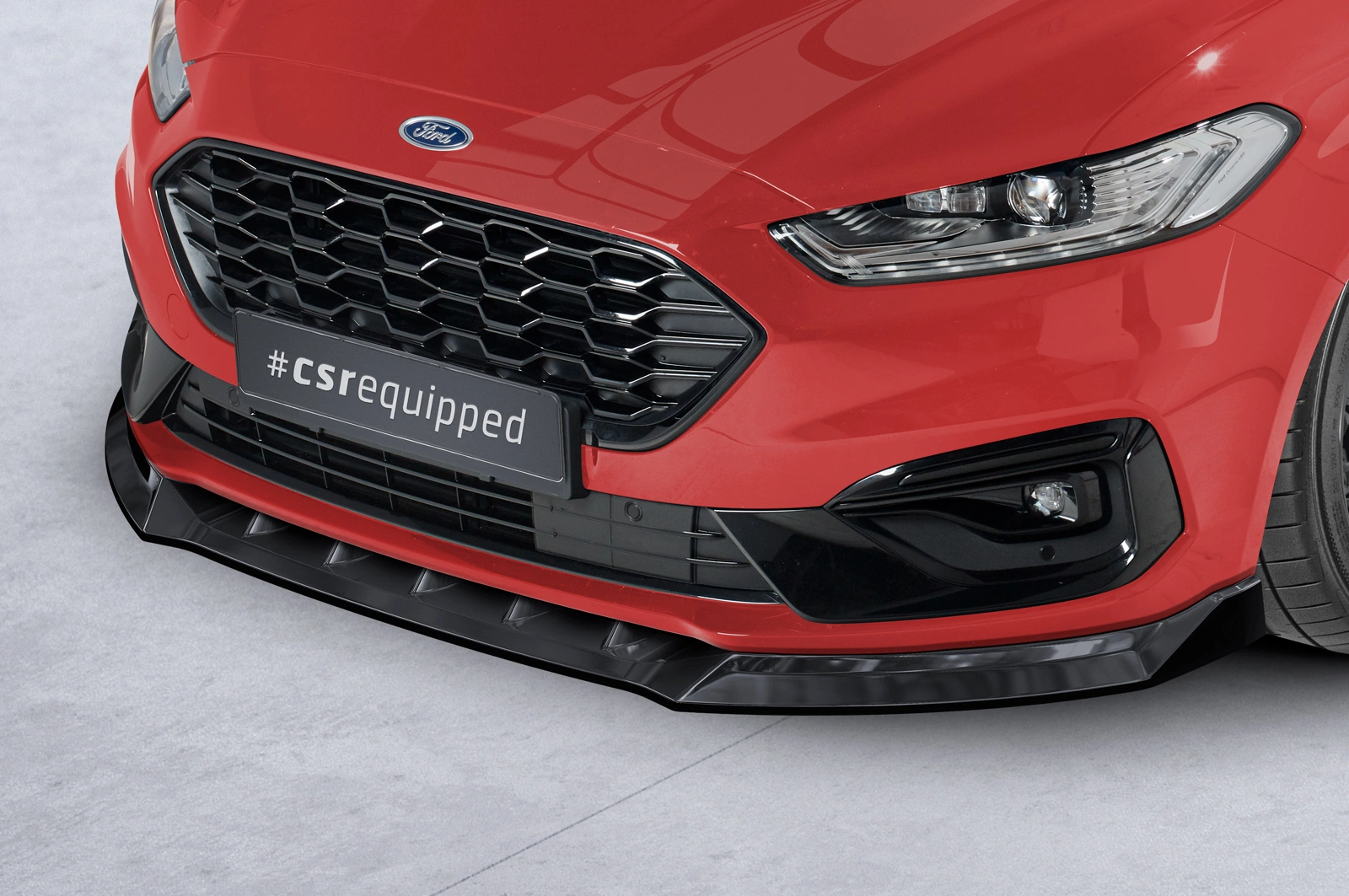 Voorspoiler Ford Mondeo MK5 BA7 Turnier ST-Line 2019-2022 – Glans Zwart