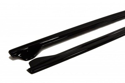 Zijskirts VW Golf 4 R32 Glans Zwart