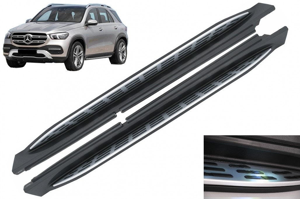 Treeplanken Sidesteps Mercedes GLE W167 19- LED