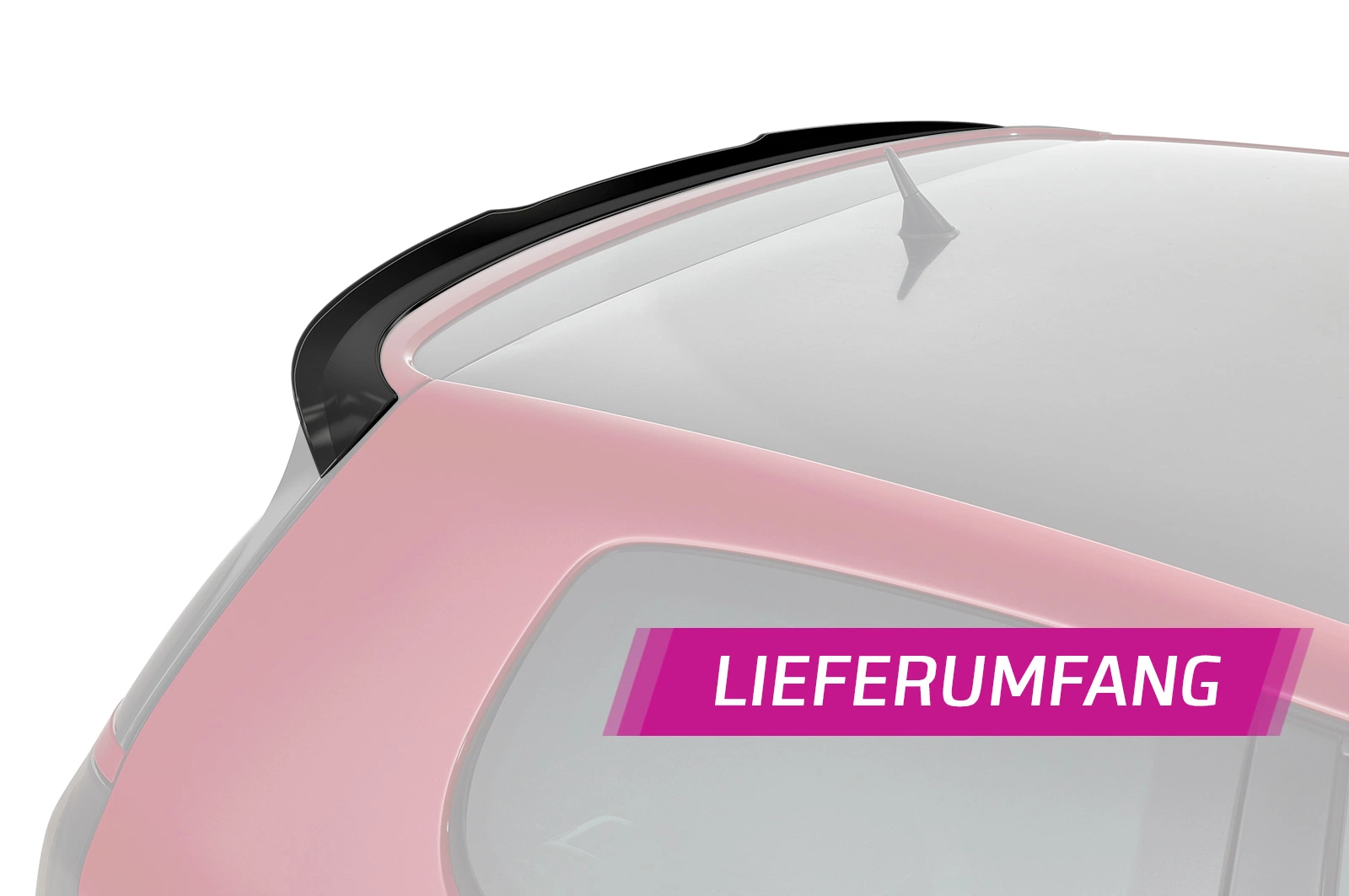 Achterspoiler VW Golf 5 (Typ 1K) GTI / R32 Glans Zwart – CSR Automotive – 2003–2008