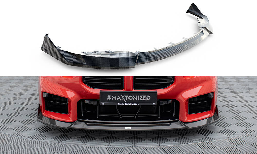 Voorspoiler V.1 BMW M2 G87 Maxton Carbon