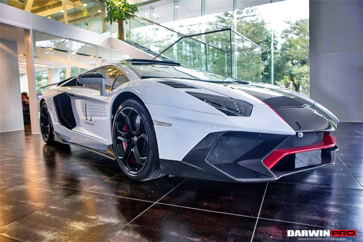 Lamborghini Aventador LP700 Coupe/Roadster BKSS Style Carbon Fiber Zijskirts 2011-2016