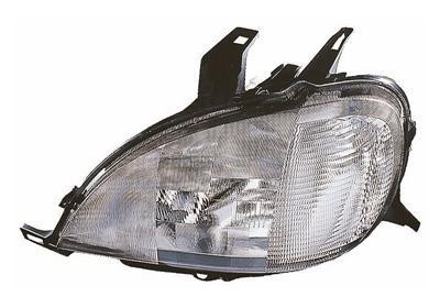 koplamp, H7+H7, elektr verstelb, links,-09/2001 Mercedes M klass