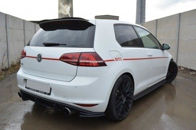 Zijdiffusers VW Golf 7 GTI Glans Zwart