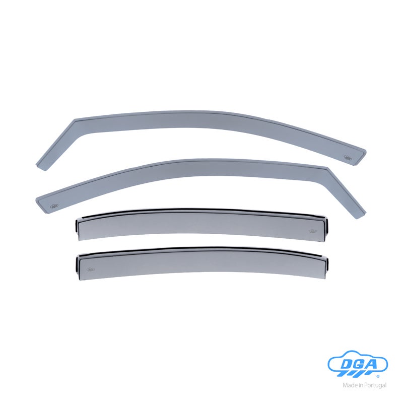DGA Zijwindschermenset  Skoda Octavia III (5E) Sedan 2013-2017 & 2017-2020 (4-delig)