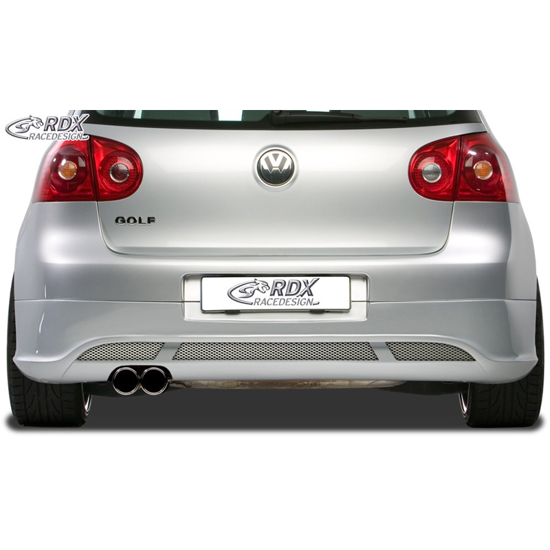 Achterskirt  Volkswagen Golf V Hatchback 3/5-deurs 2003-2008 'V2' (uitlaat links) excl. Variant/Plus (ABS)