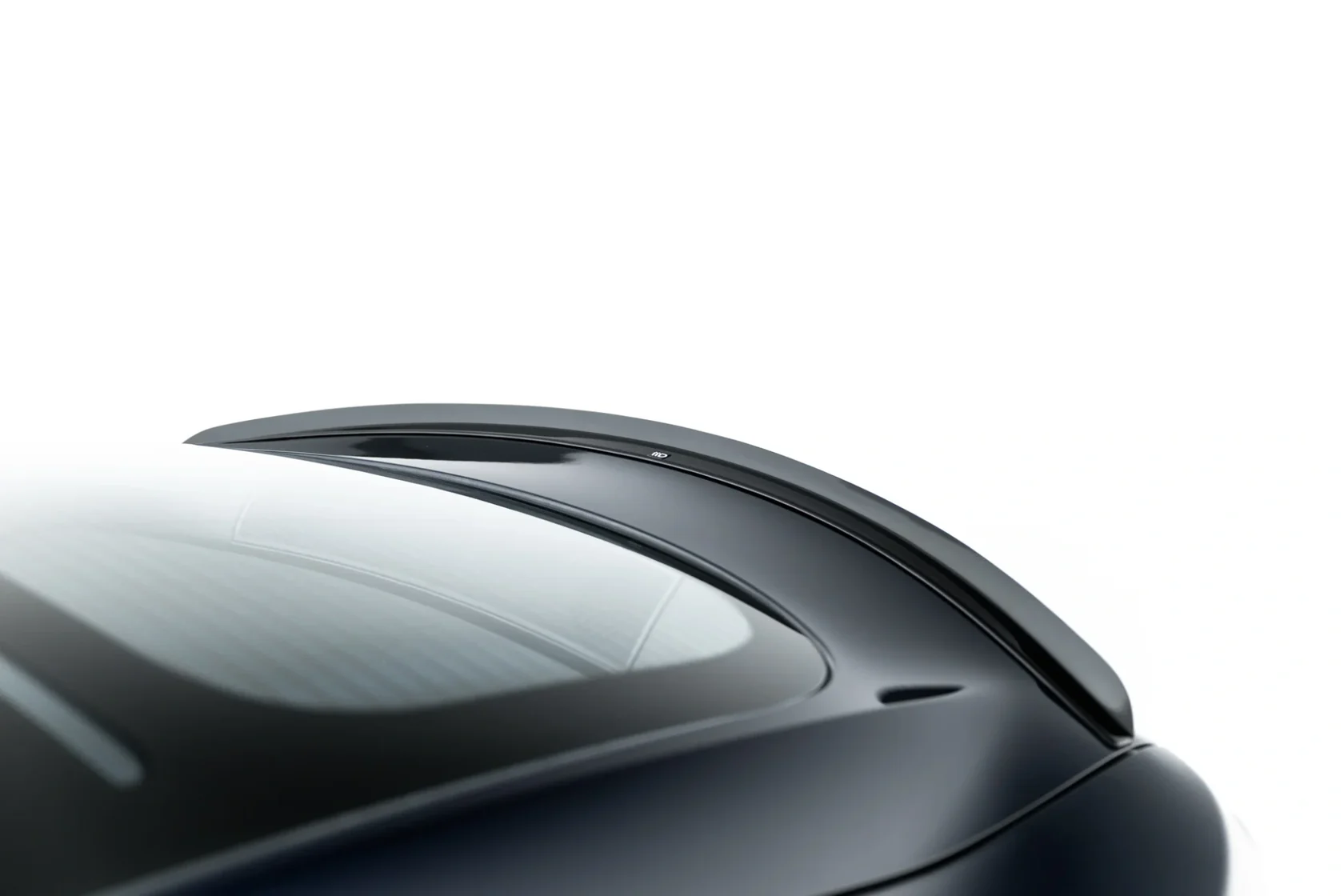 Spoiler Cap V.2 Tesla Model S Mk1 Maxton Glans Zwart