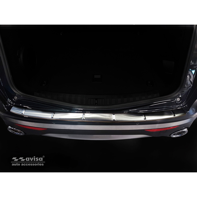 RVS Achterbumperprotector  Alfa Romeo Stelvio 2017- & FL 2020- 'Ribs'