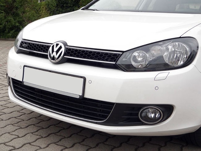 Embleemloze Grill VW Golf VI GTD look 10/08-