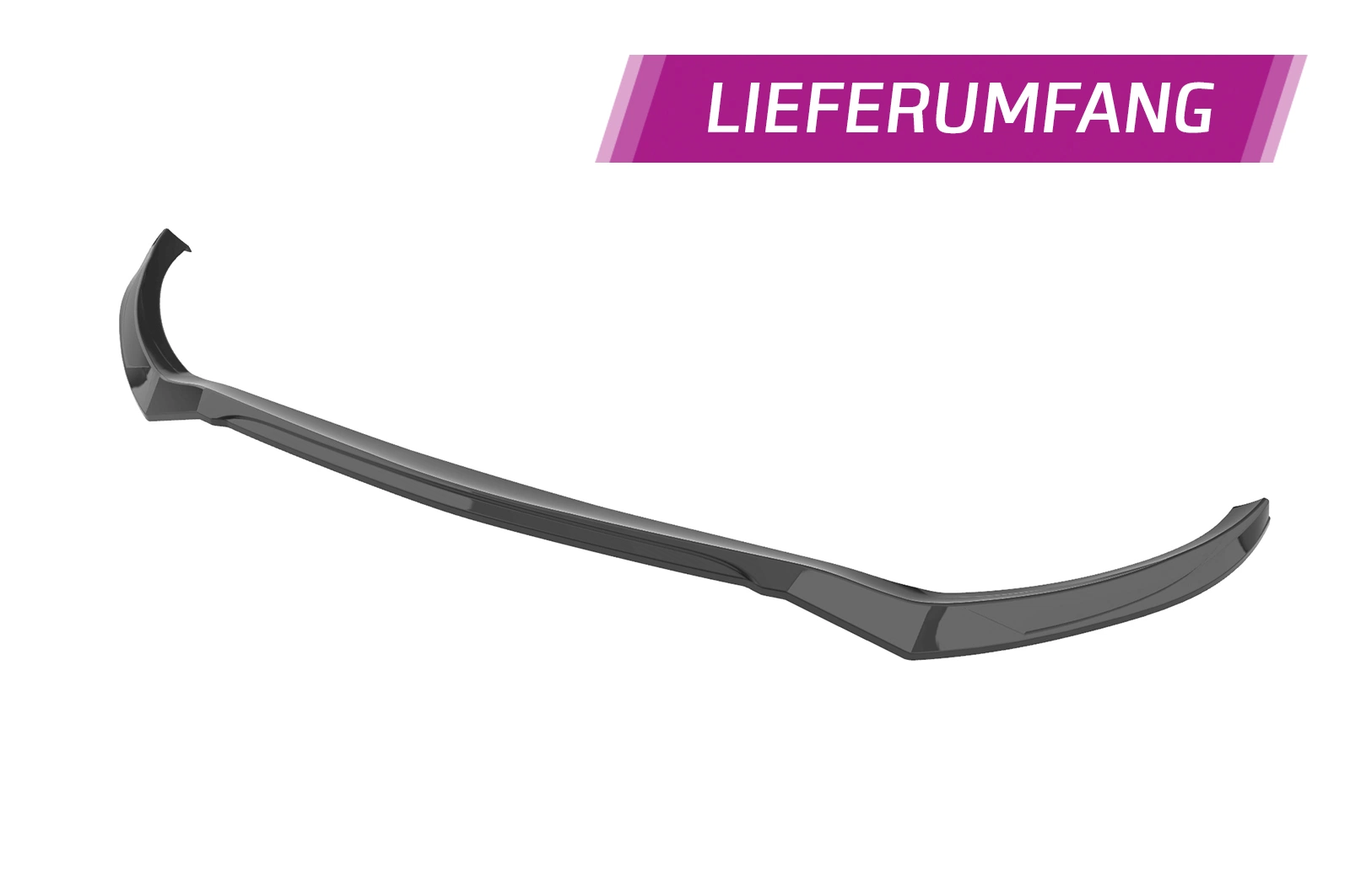 Voorspoiler Mercedes-Benz GLC (C253/X253) AMG-Line glans zwart