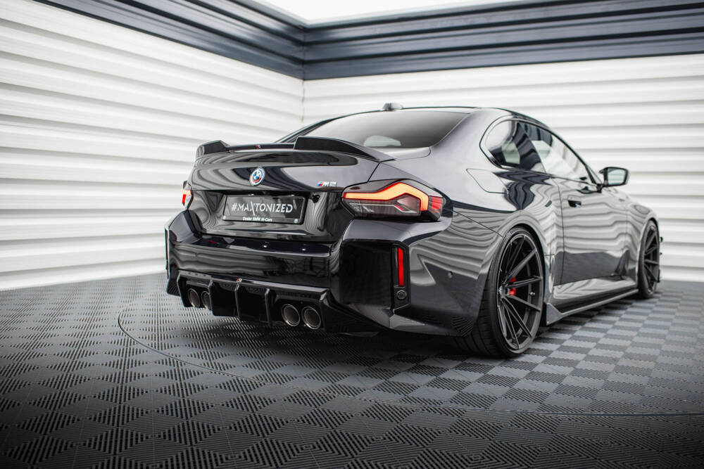 Bodykit BMW M2 G87 Maxton Glanzend zwart
