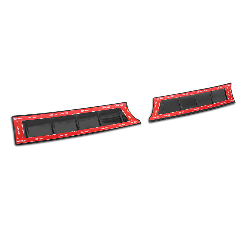Zwart RVS Achterbumperprotector  Suzuki Swift VI 2024- 'Ribs'