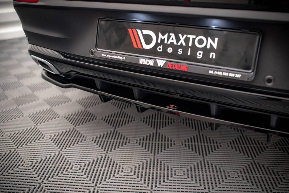 Diffuser Mercedes GLE Coupe AMG Pakket W167 Maxton Glans Zwart