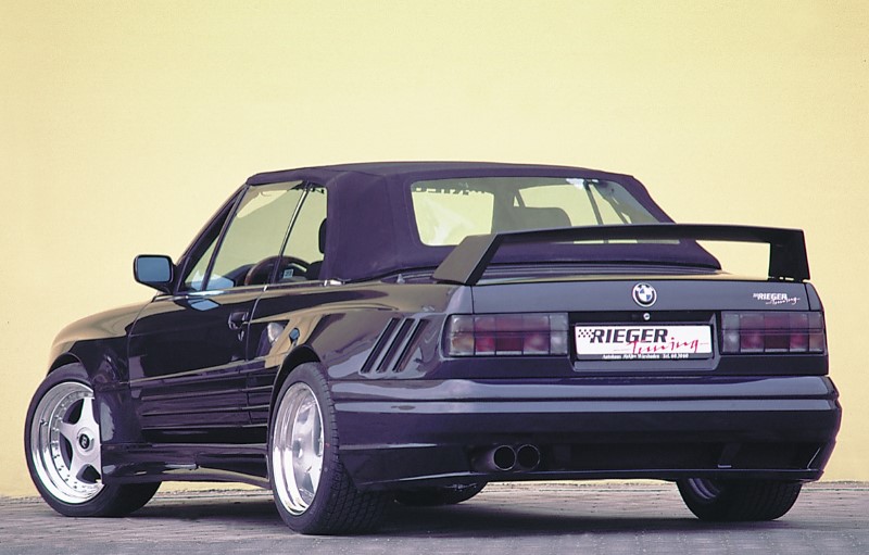 Achterschermen BMW E30 Breedversie ll Polyester Rieger