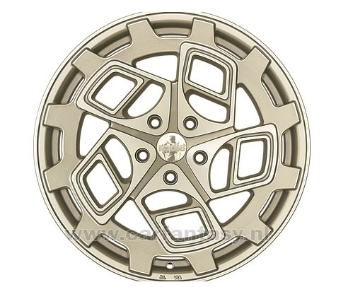 RADI8 CM9 9.5x18 5x100 35 Matte Silver / Machine Face 66,6 Velge