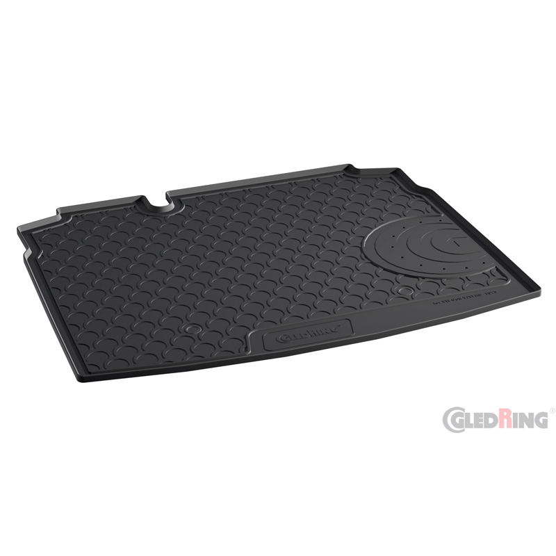Rubbasol (Rubber) Kofferbakmat  Volkswagen Golf V & VI HB 3/5-deurs 2003-2012 (met ruimtebesparend reservewiel)