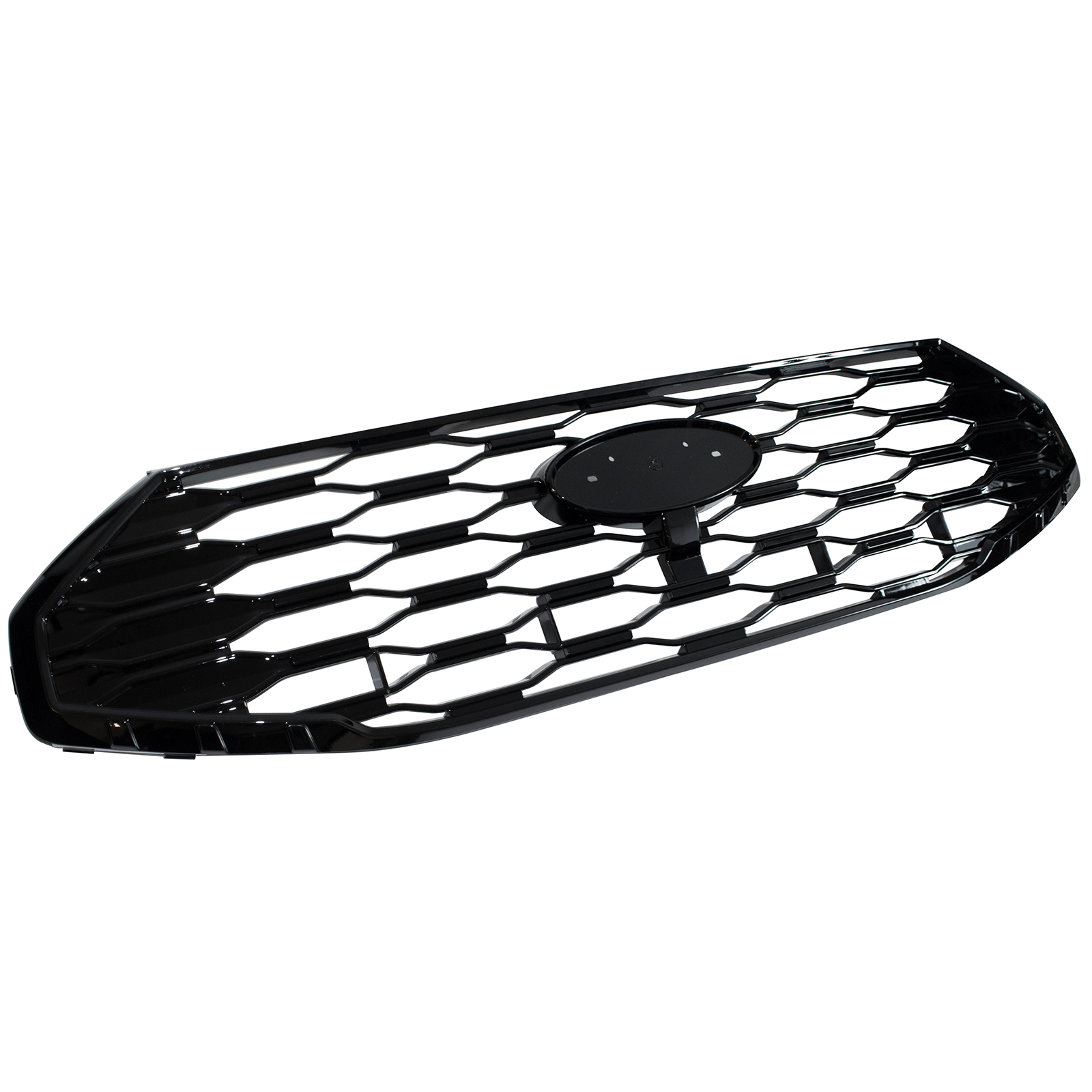 Grill Ford Tourneo Transit Custom 2023- Glanzend zwart