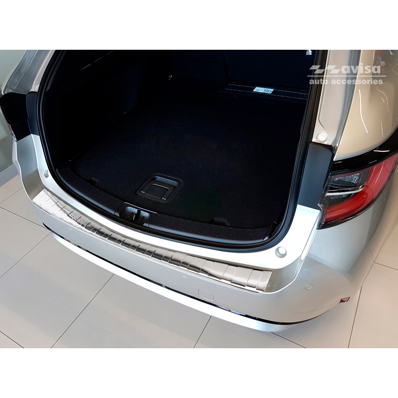RVS Achterbumperprotector  Toyota Corolla XII Combi 2019- (incl. GR Sport) & Suzuki Swace Combi 2020- 'Ribs'