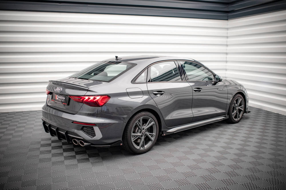Street Pro Zijdiffusers met Canards Audi S3 8Y Limousine