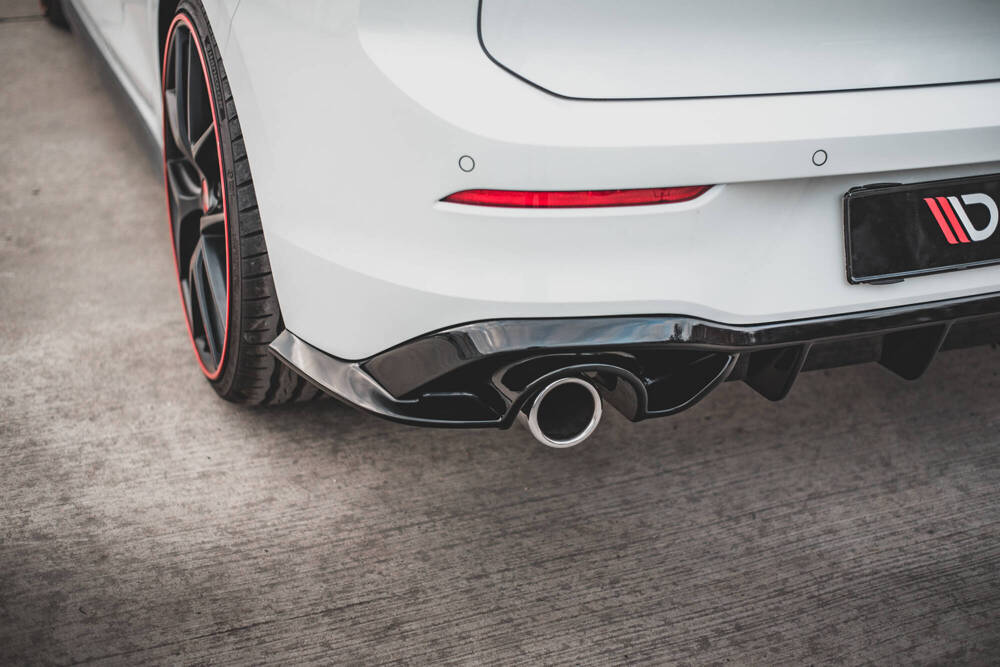 Diffuser V.1 Volkswagen Golf 8 GTI Maxton Glans Zwart