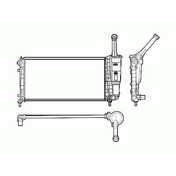 Radiator YPSILON 03->> 1.2 COOK F. DIESEL