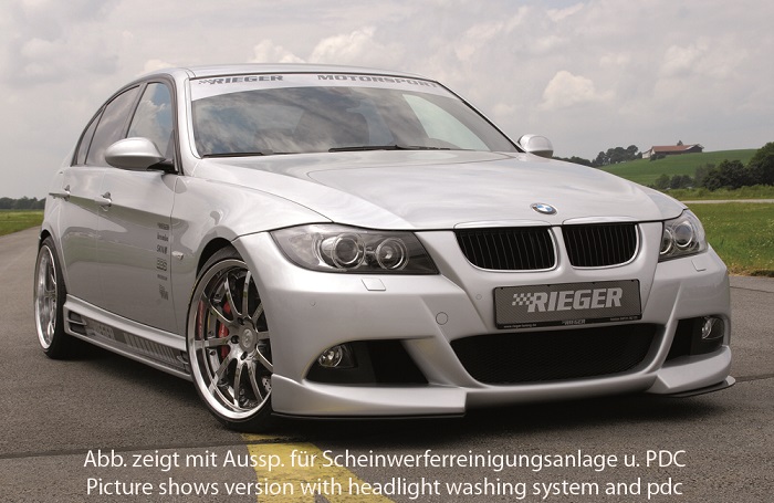Voorbumper BMW E90 met ABE Rieger