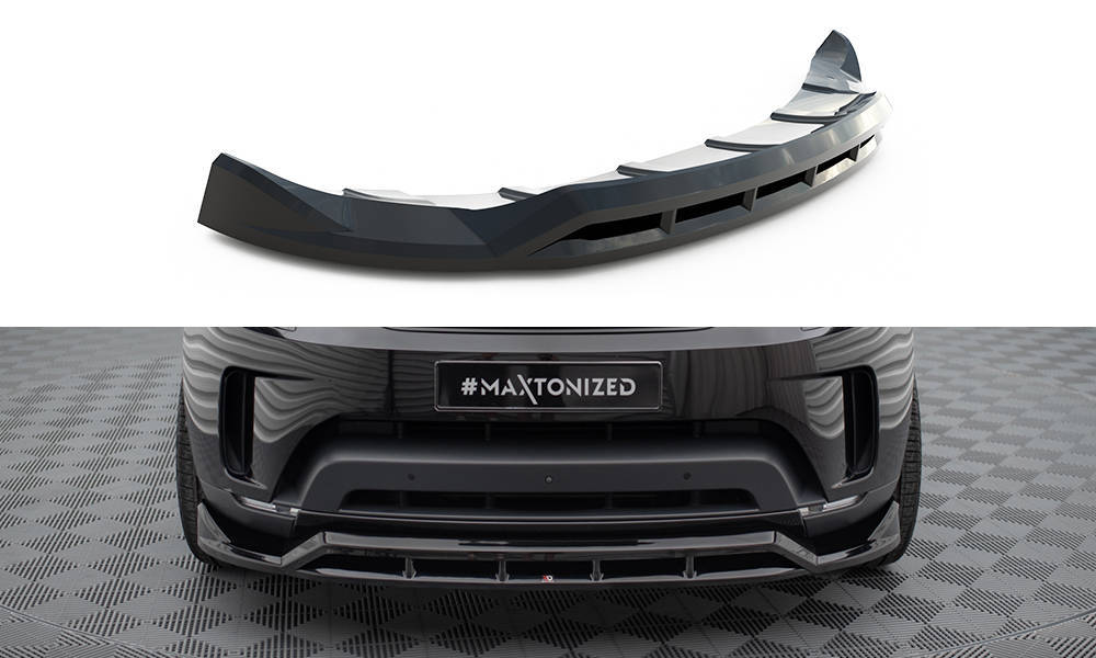 Voorspoiler Land Rover Discovery HSE Maxton Glans Zwart