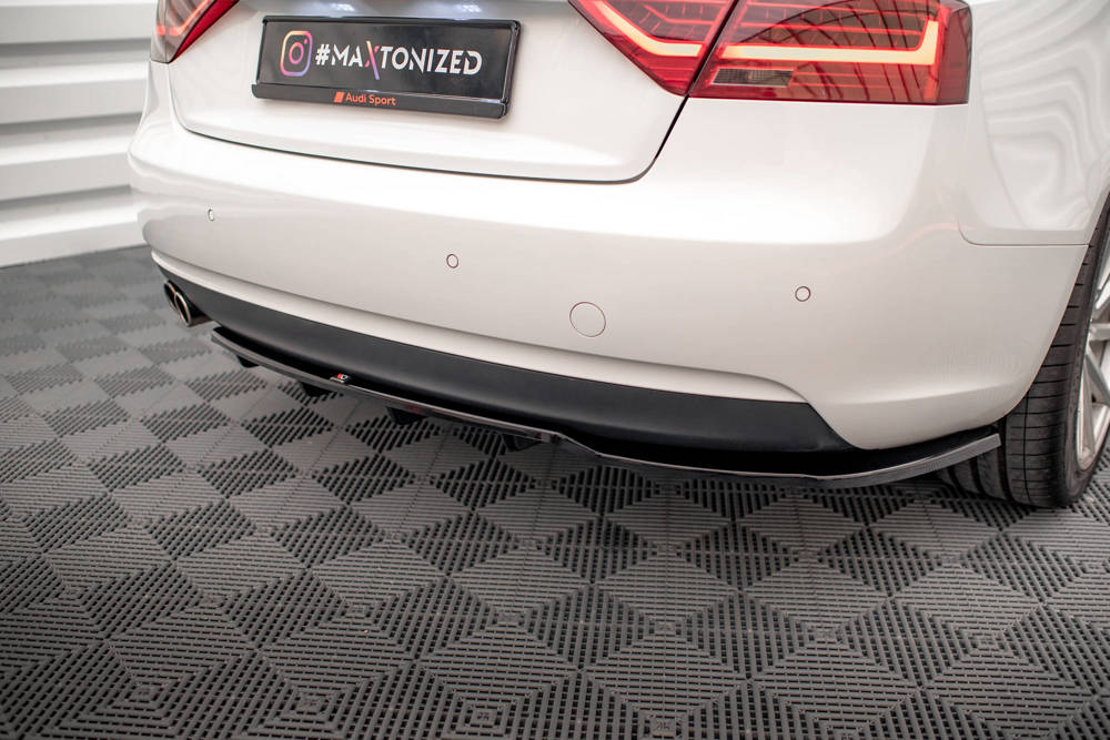 Diffuser Audi A5 Coupe 8T Facelift  2011 - 2016  Maxton Glans Zwart