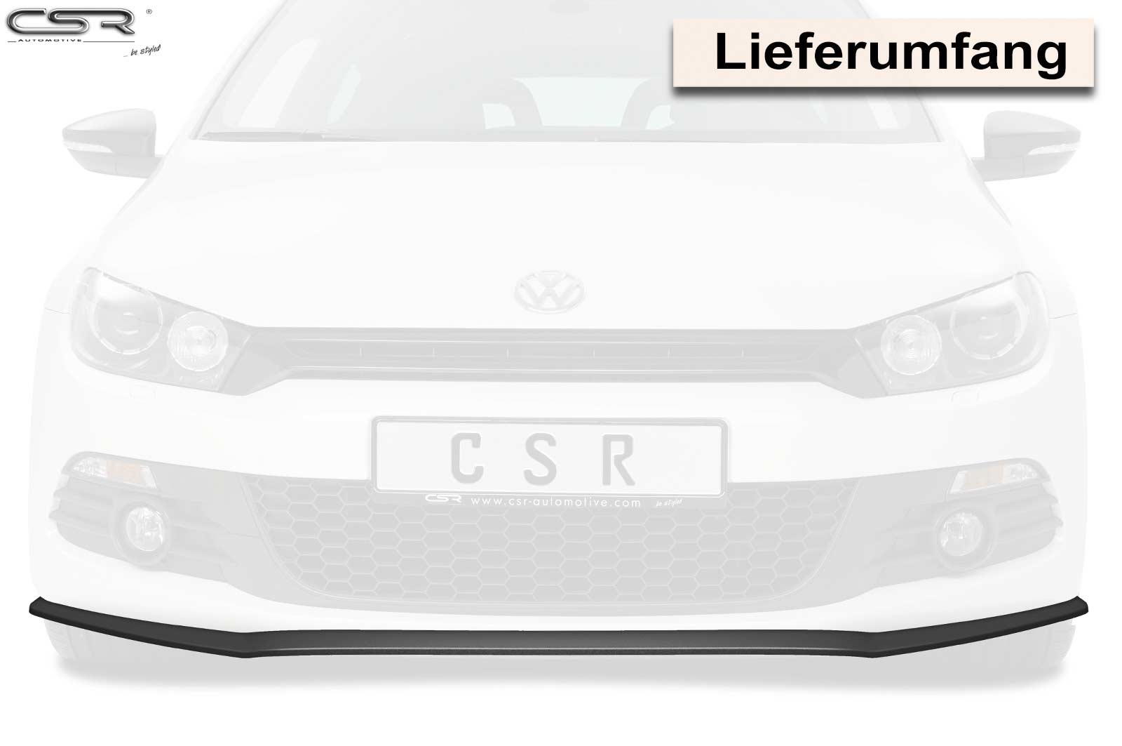Voorspoiler Volkswagen Scirocco CSR
