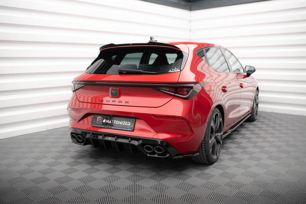 Diffuser Cupra Leon KL Maxton Glans Zwart